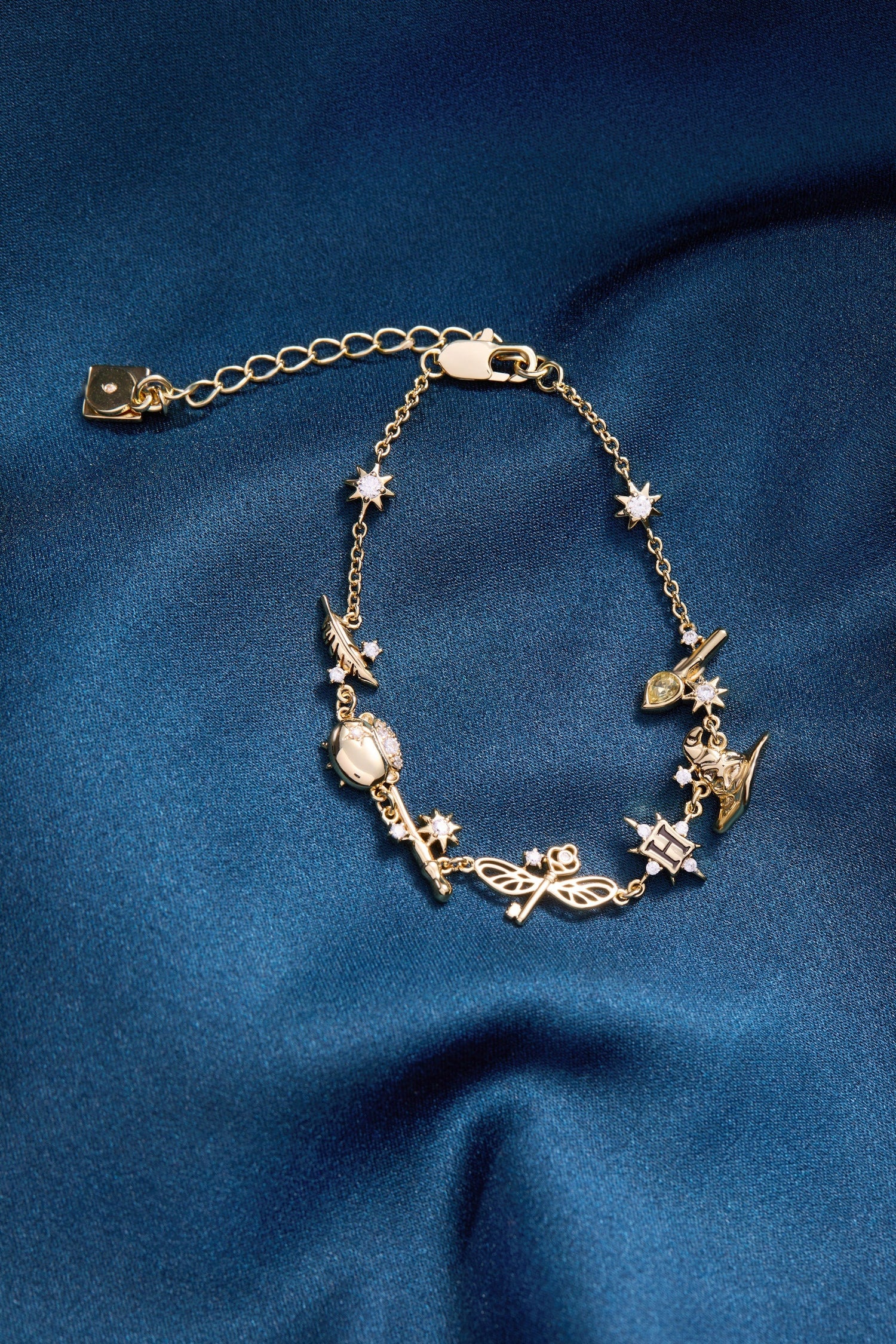 Harry Potter™ Mixed Icon Inline Charm Bracelet