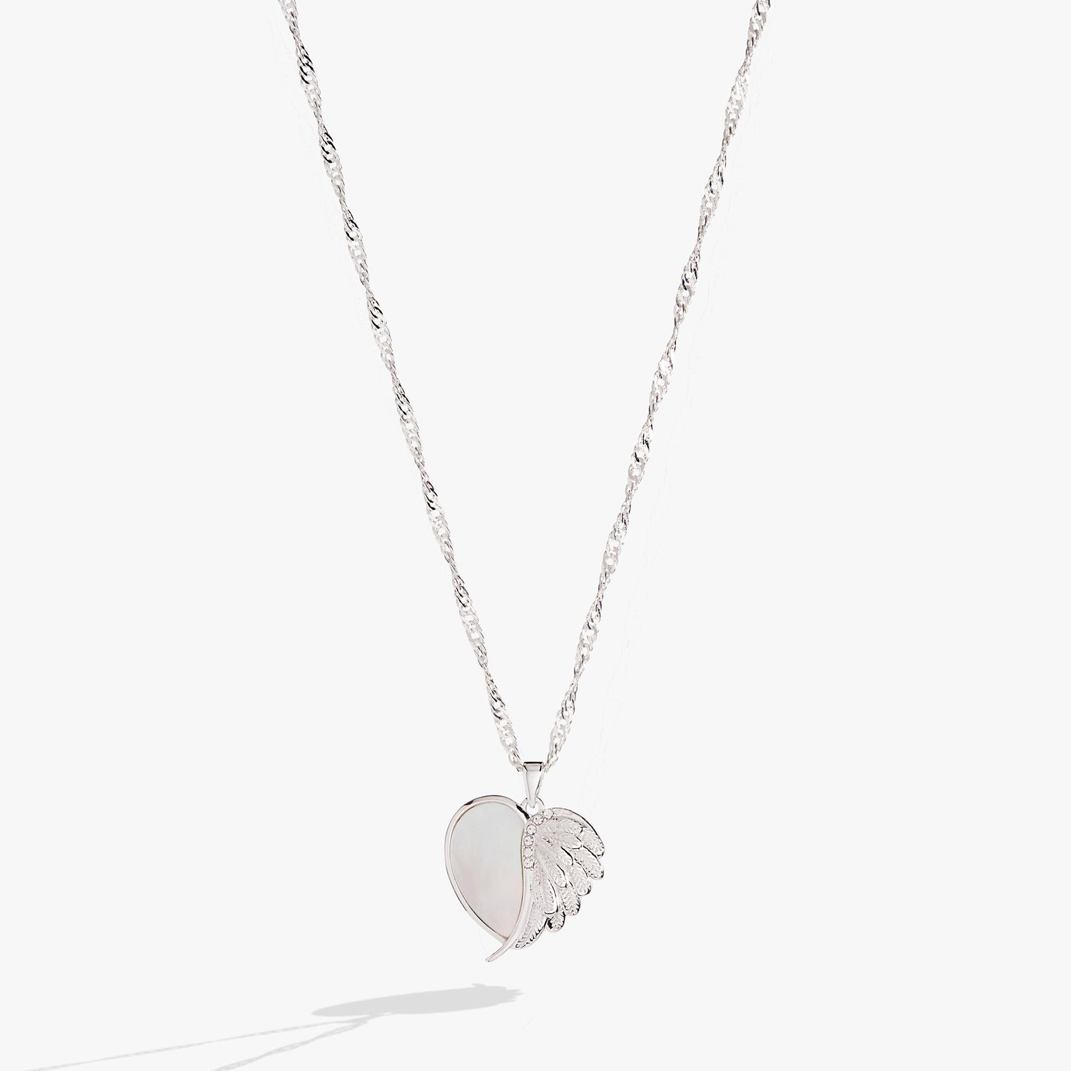 Wings of Protection Charm Necklace