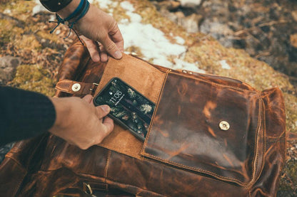 Kobuk Leather Backpack