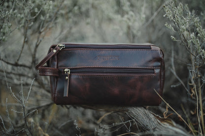 Leather Toiletry Bag