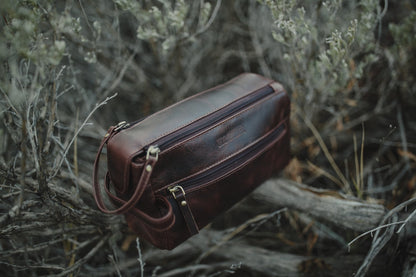 Leather Toiletry Bag