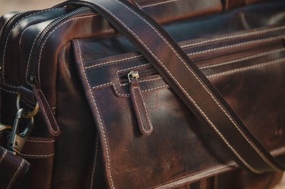 Buffalo Leather Pilot Bag