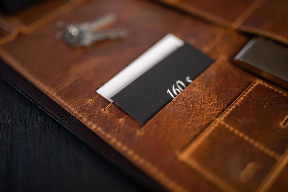 Buffalo Leather MacBook Portfolio
