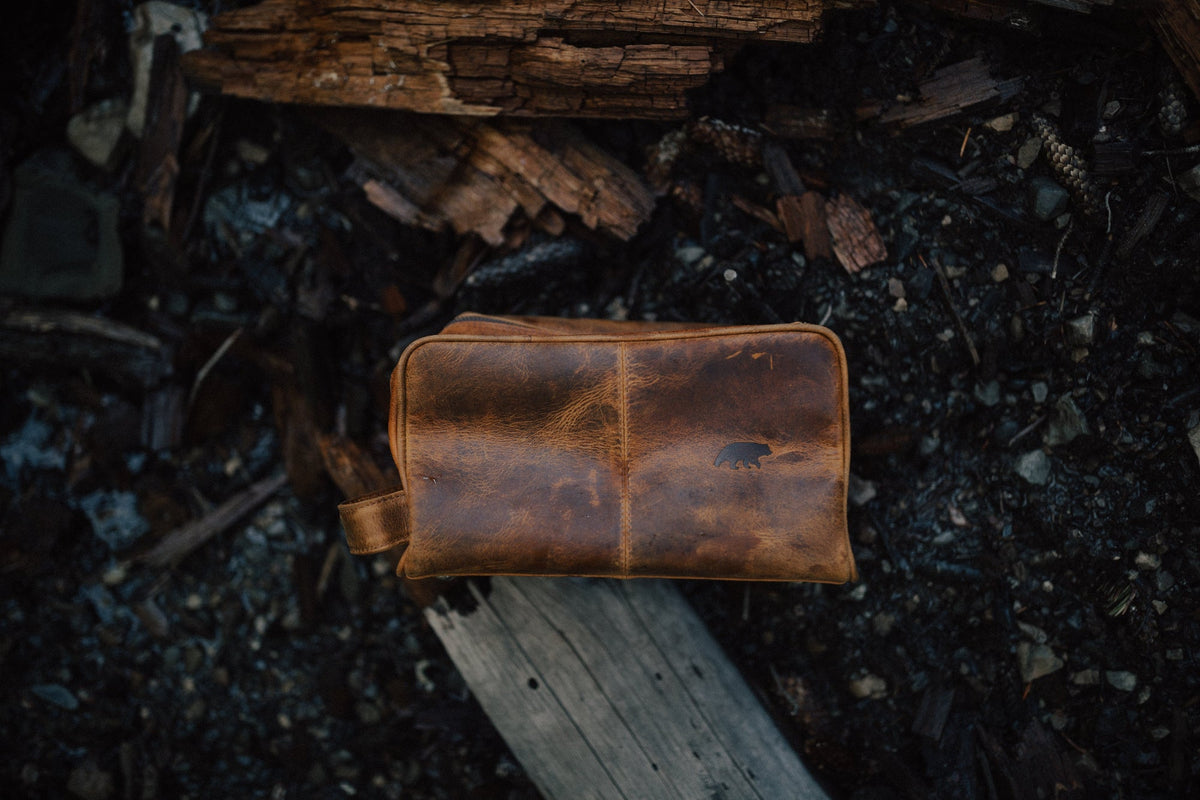 Buffalo Leather Dopp - LG