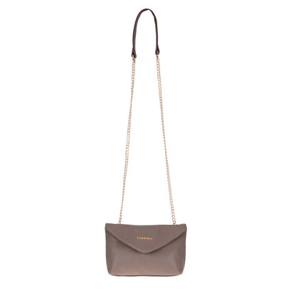 Carrera Lunera Women’s Leather Bag – Floater Leather Women’s Shoulder &amp; Crossbody Bag with Chain Strap for Everyday Elegance | Minimal &amp; Handcrafted