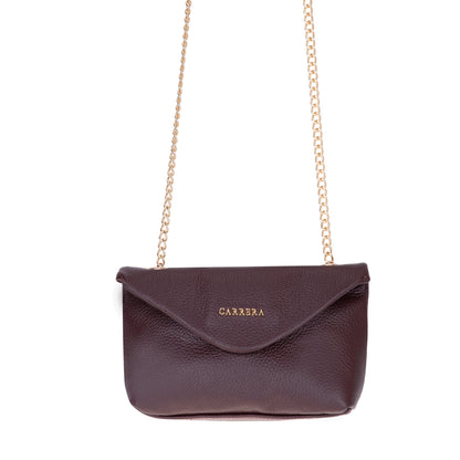 Carrera Lunera Women’s Leather Bag – Floater Leather Women’s Shoulder &amp; Crossbody Bag with Chain Strap for Everyday Elegance | Minimal &amp; Handcrafted