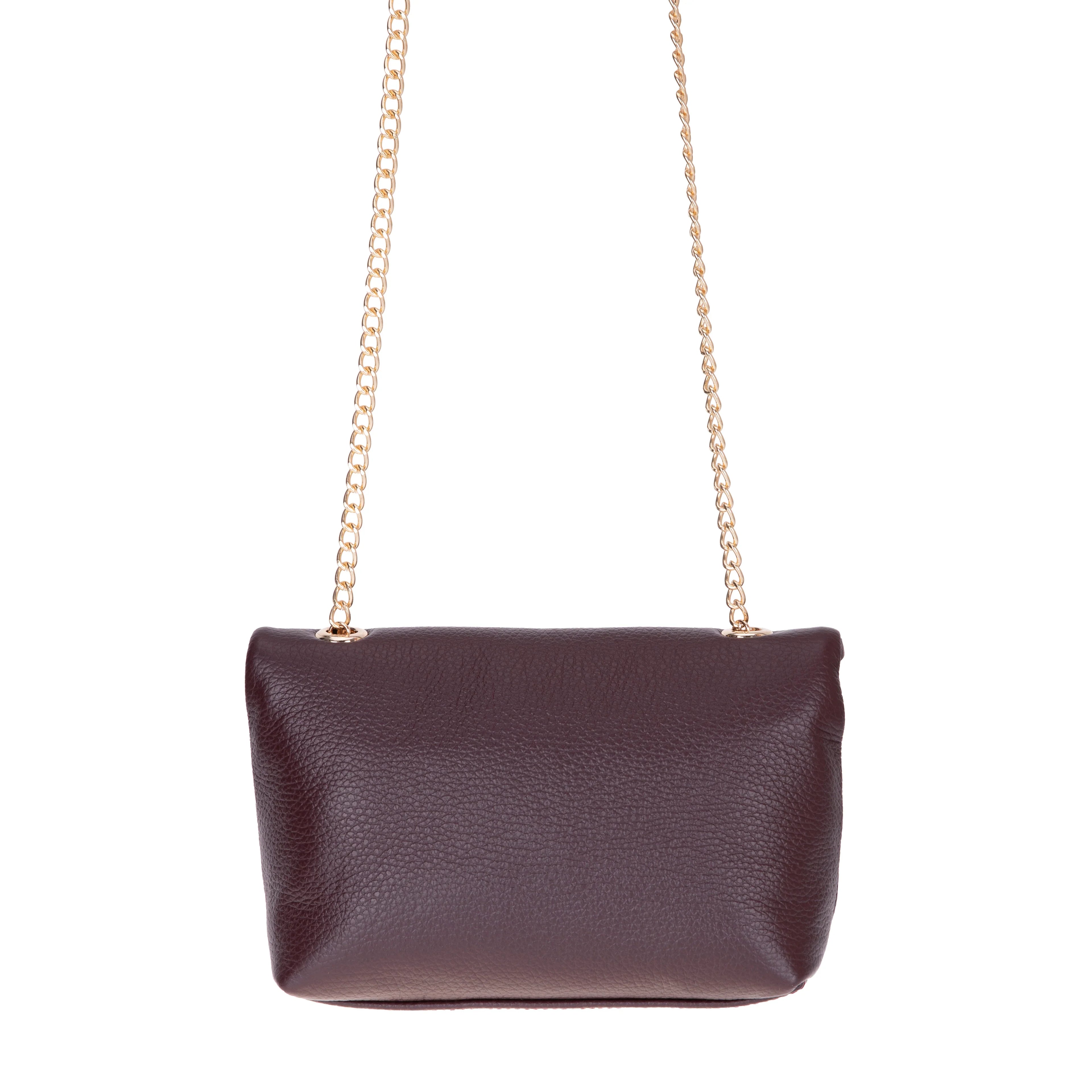Carrera Lunera Women’s Leather Bag – Floater Leather Women’s Shoulder &amp; Crossbody Bag with Chain Strap for Everyday Elegance | Minimal &amp; Handcrafted