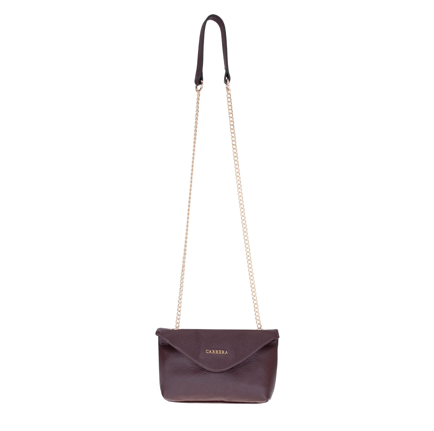 Carrera Lunera Women’s Leather Bag – Floater Leather Women’s Shoulder &amp; Crossbody Bag with Chain Strap for Everyday Elegance | Minimal &amp; Handcrafted