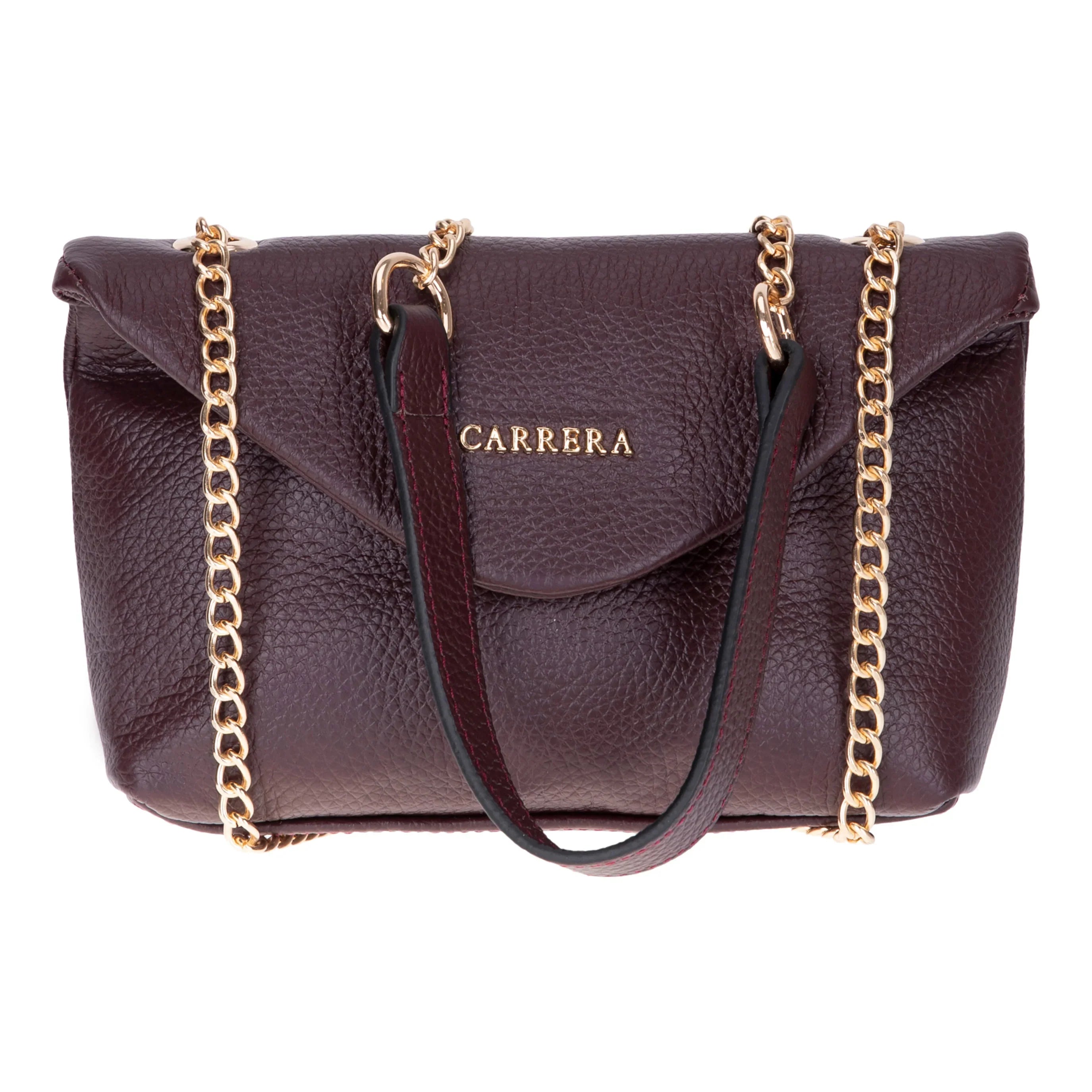 Carrera Lunera Women’s Leather Bag – Floater Leather Women’s Shoulder &amp; Crossbody Bag with Chain Strap for Everyday Elegance | Minimal &amp; Handcrafted