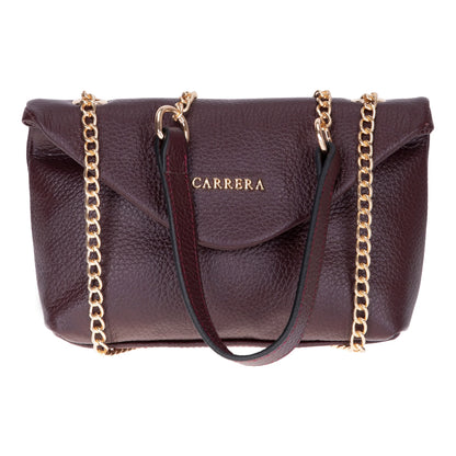 Carrera Lunera Women’s Leather Bag – Floater Leather Women’s Shoulder &amp; Crossbody Bag with Chain Strap for Everyday Elegance | Minimal &amp; Handcrafted