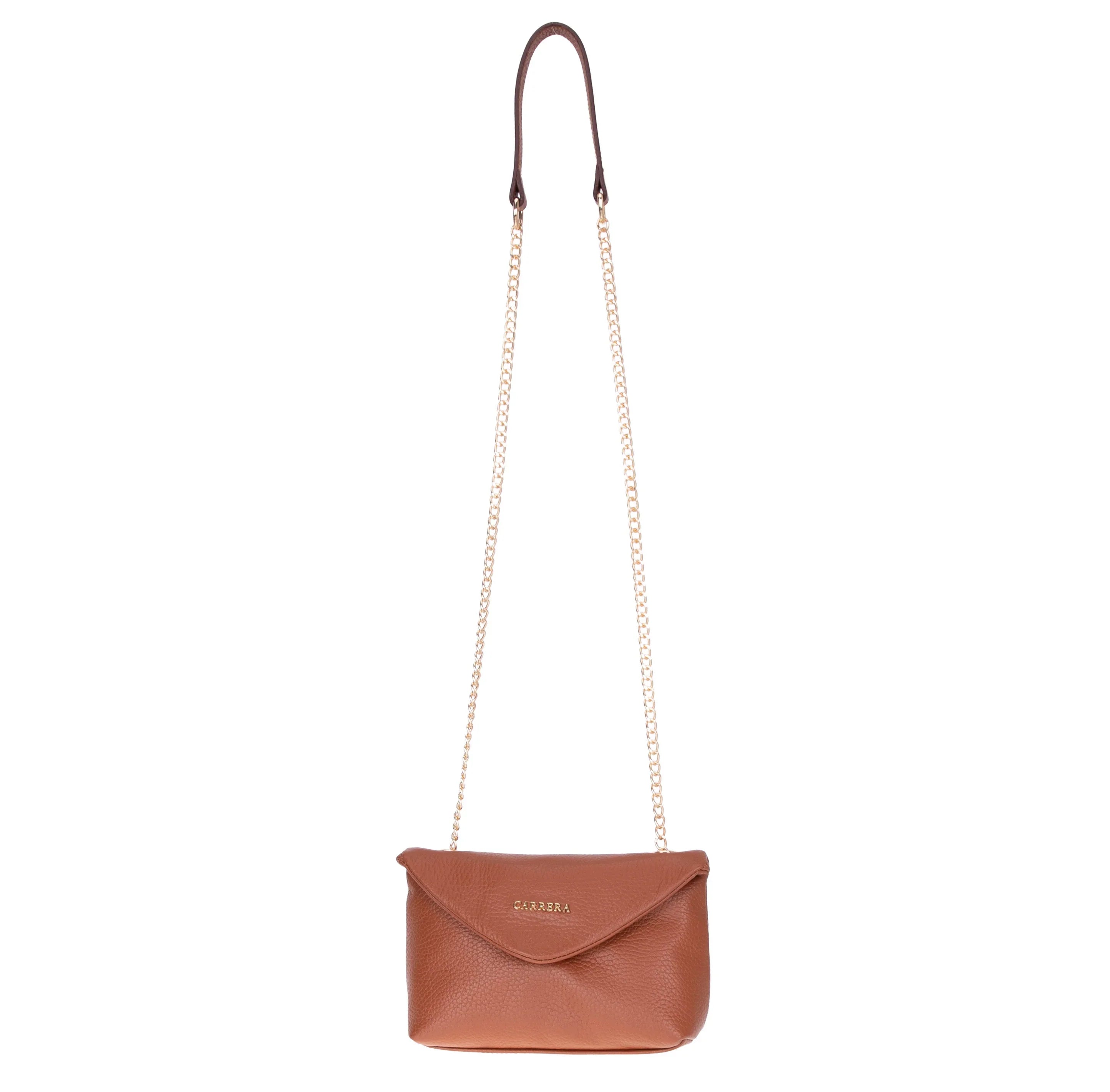 Carrera Lunera Women’s Leather Bag – Floater Leather Women’s Shoulder &amp; Crossbody Bag with Chain Strap for Everyday Elegance | Minimal &amp; Handcrafted