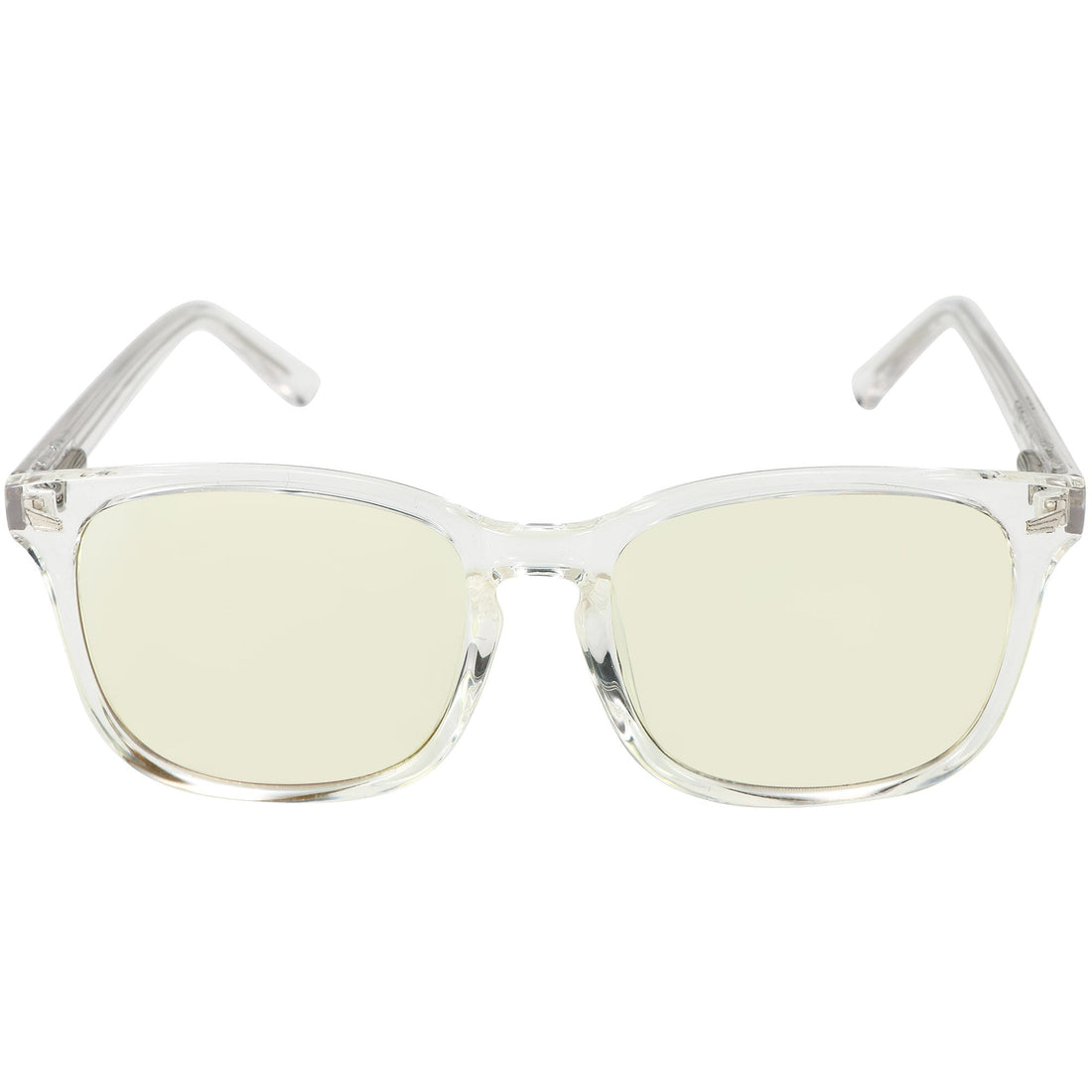 DaytimeMax Wayfarer Blue Light Computer Glasses - Crystal