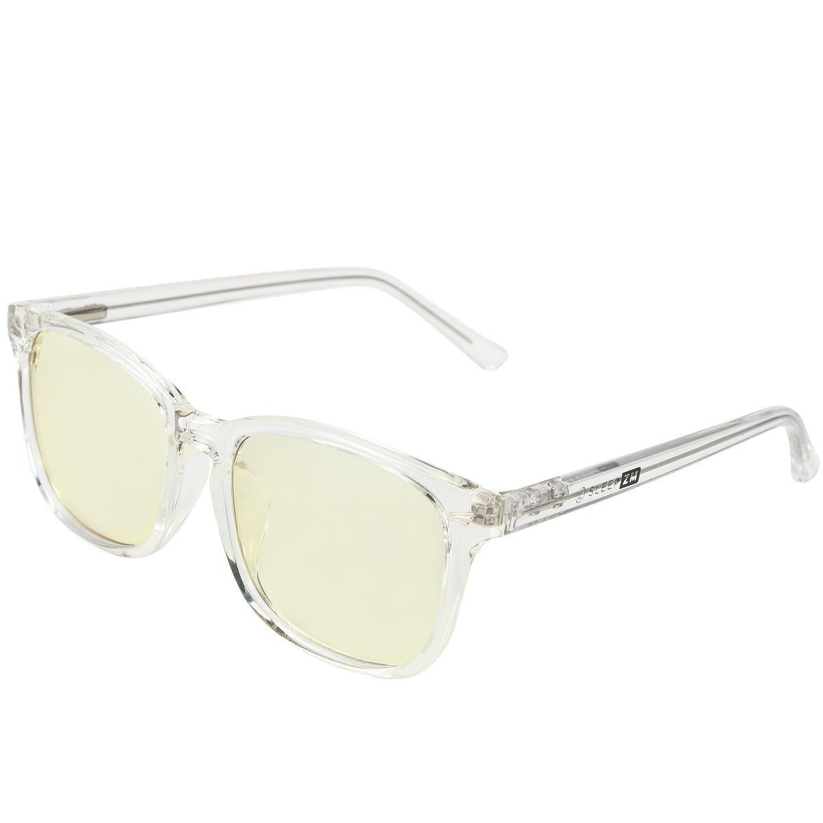 DaytimeMax Wayfarer Blue Light Computer Glasses - Crystal