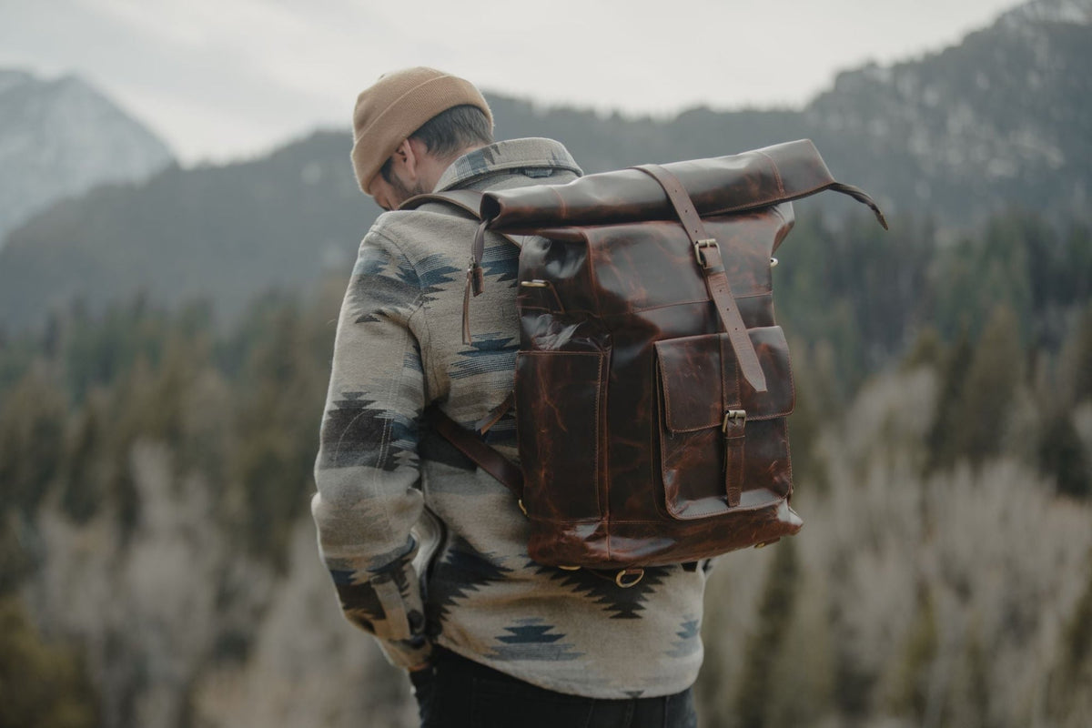 Kobuk Leather Backpack