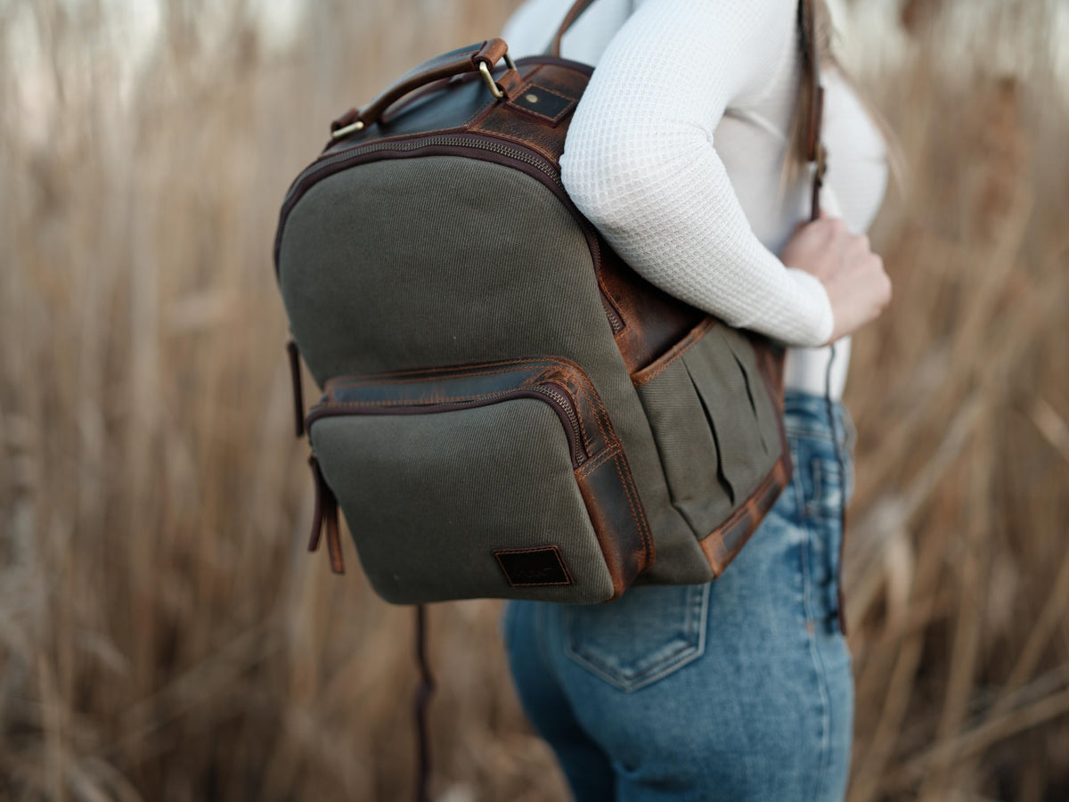 Day Traveler Canvas Backpack