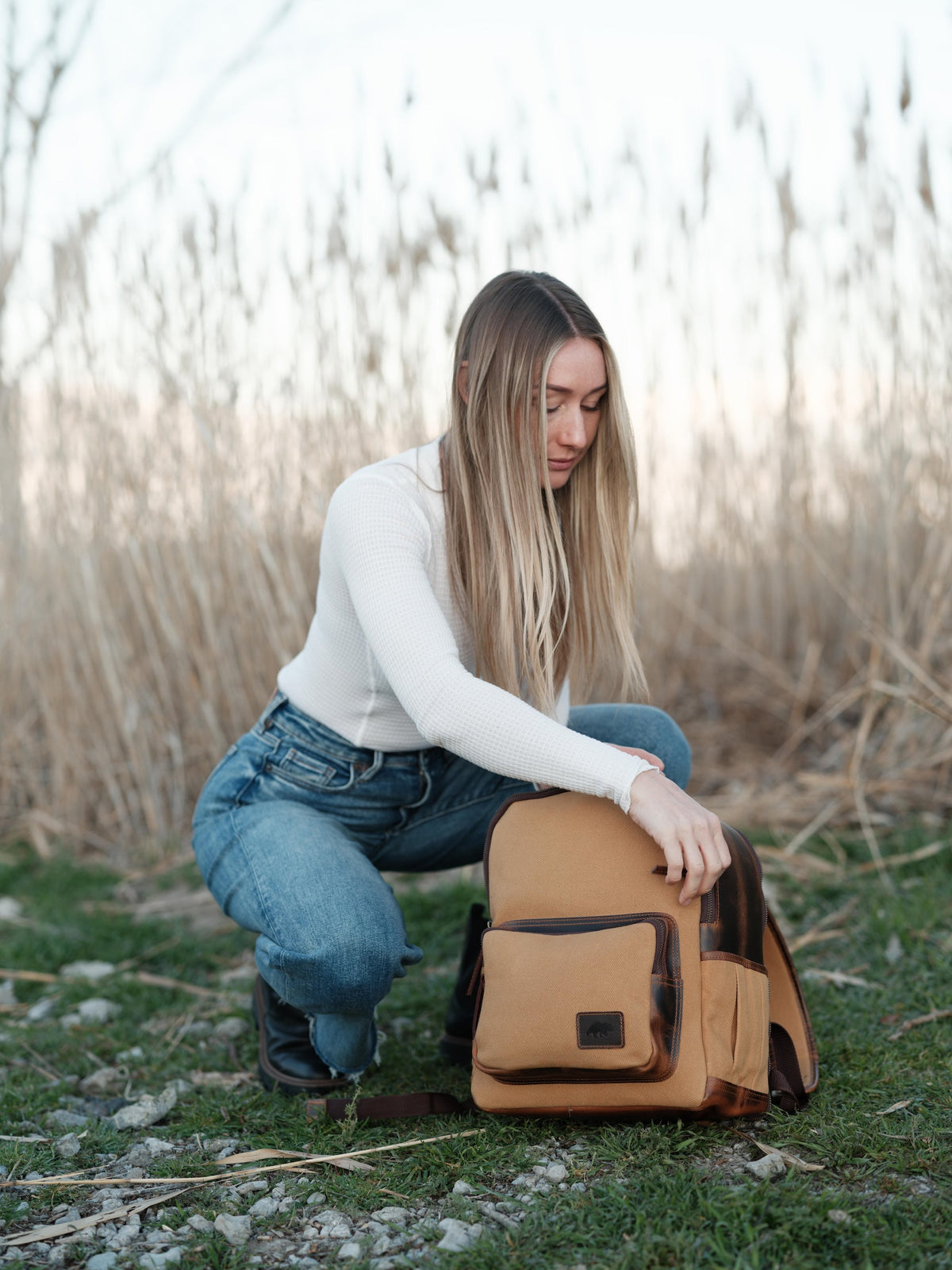 Day Traveler Canvas Backpack