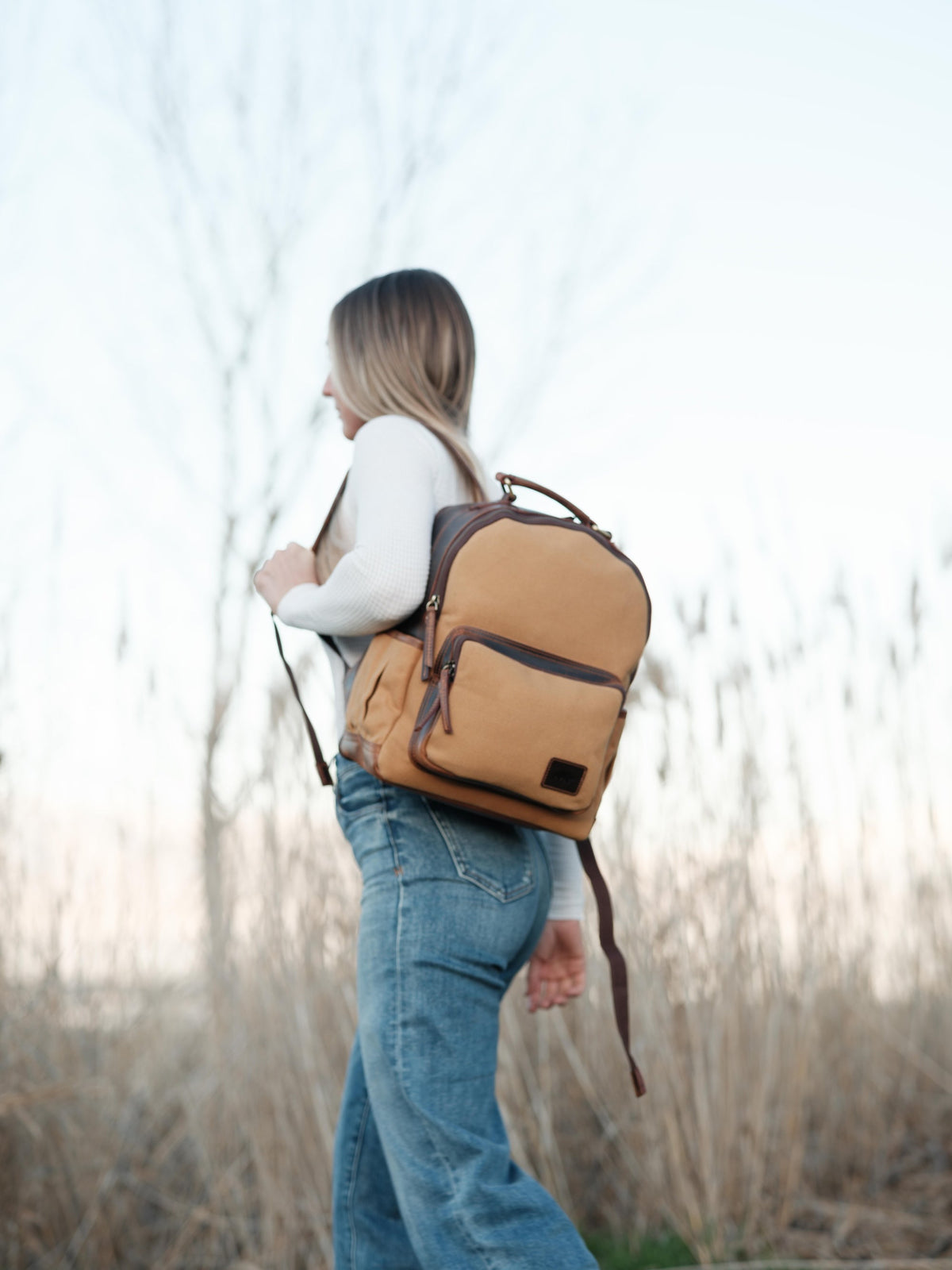 Day Traveler Canvas Backpack