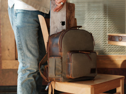 Day Traveler Canvas Backpack