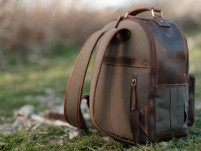 Day Traveler Canvas Backpack