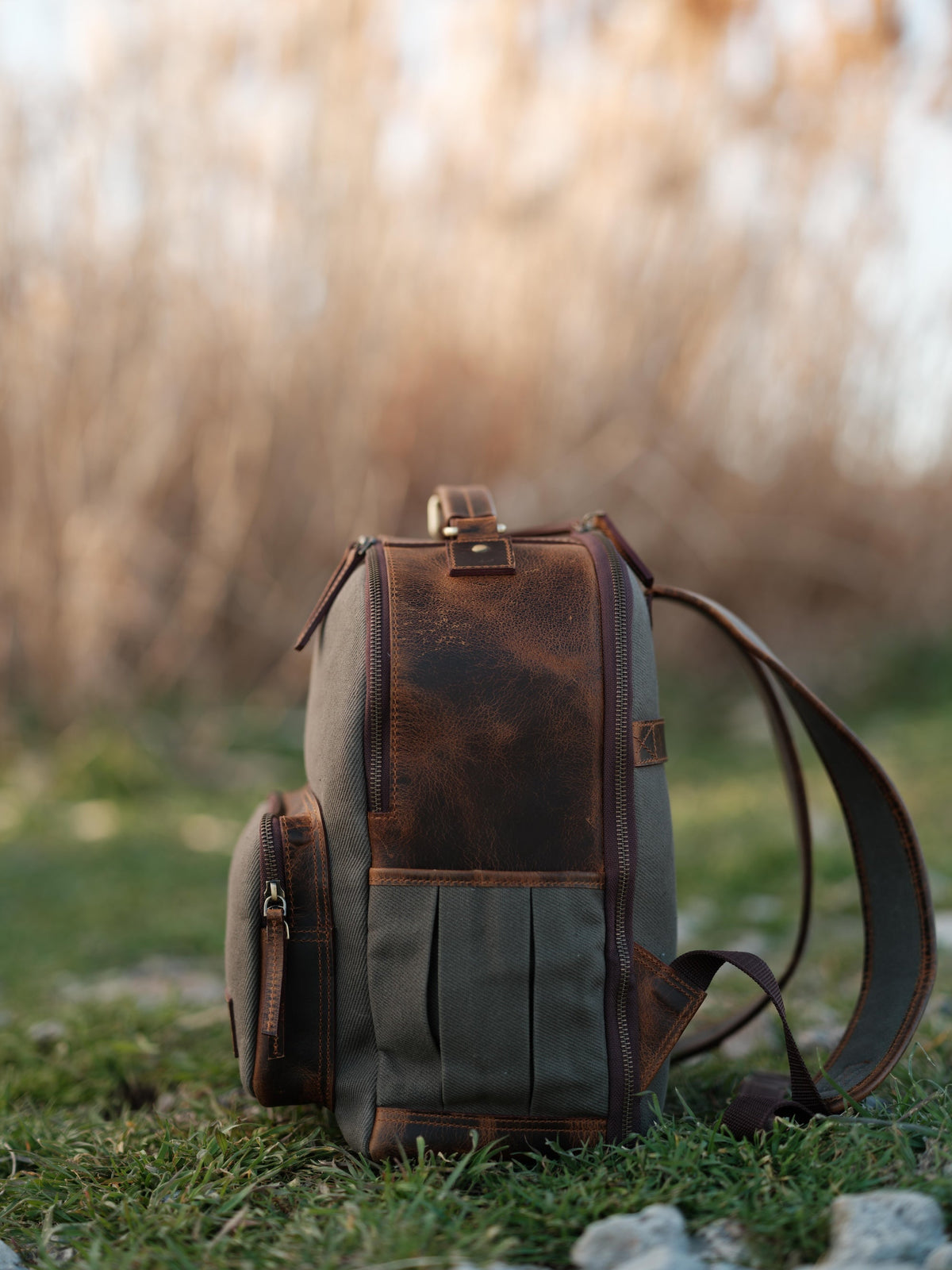 Day Traveler Canvas Backpack