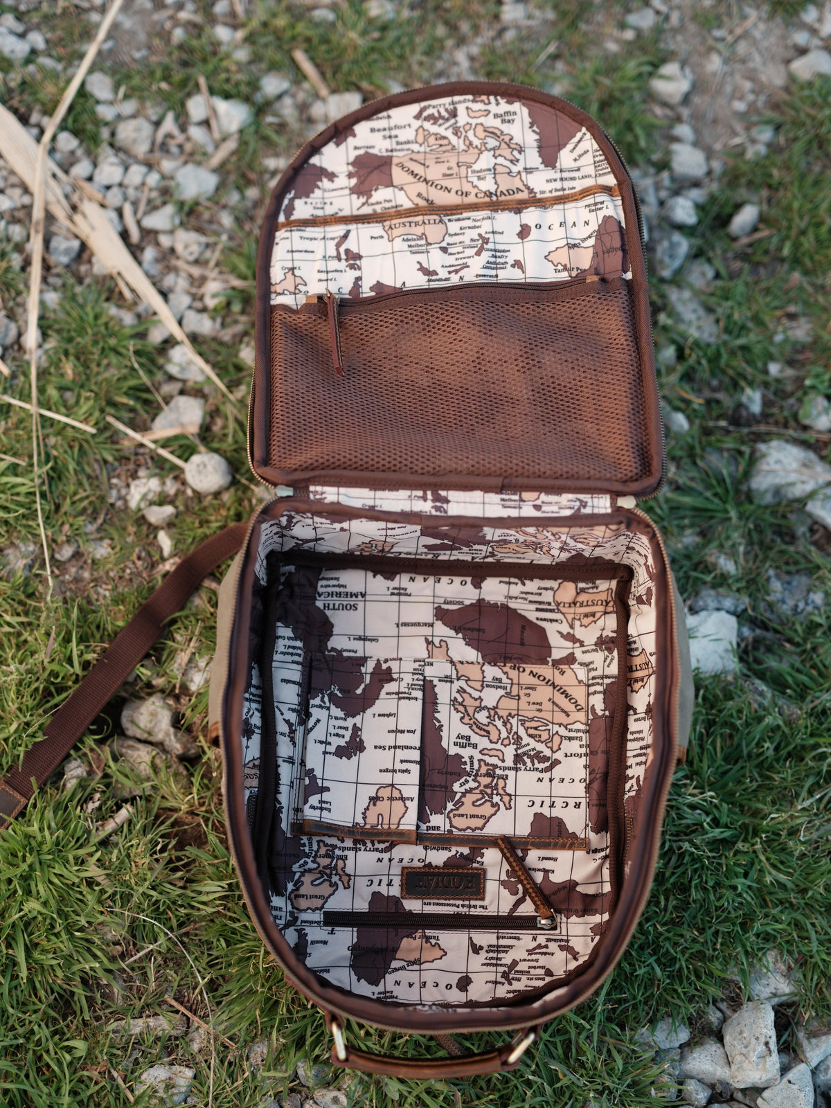 Day Traveler Canvas Backpack