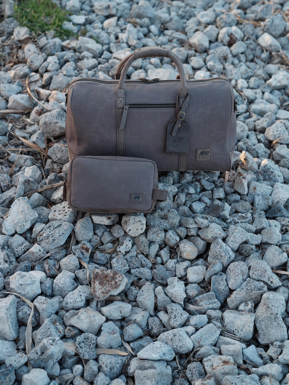 Canvas Weekender Dopp Bag