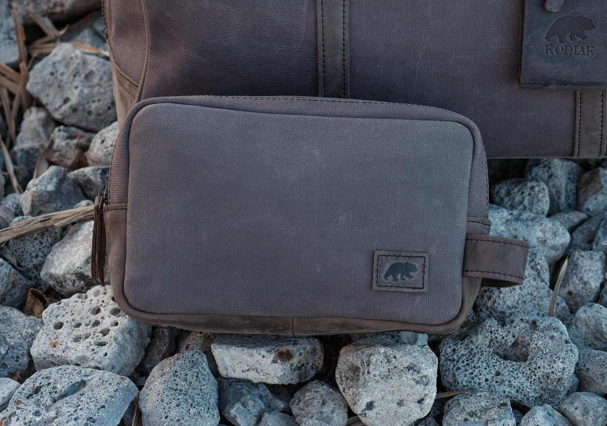 Canvas Weekender Dopp Bag