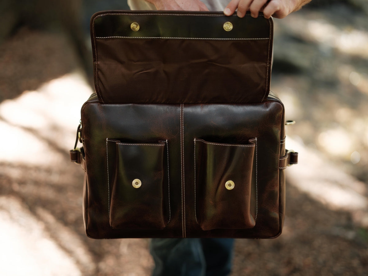 Buffalo Leather Pilot Bag