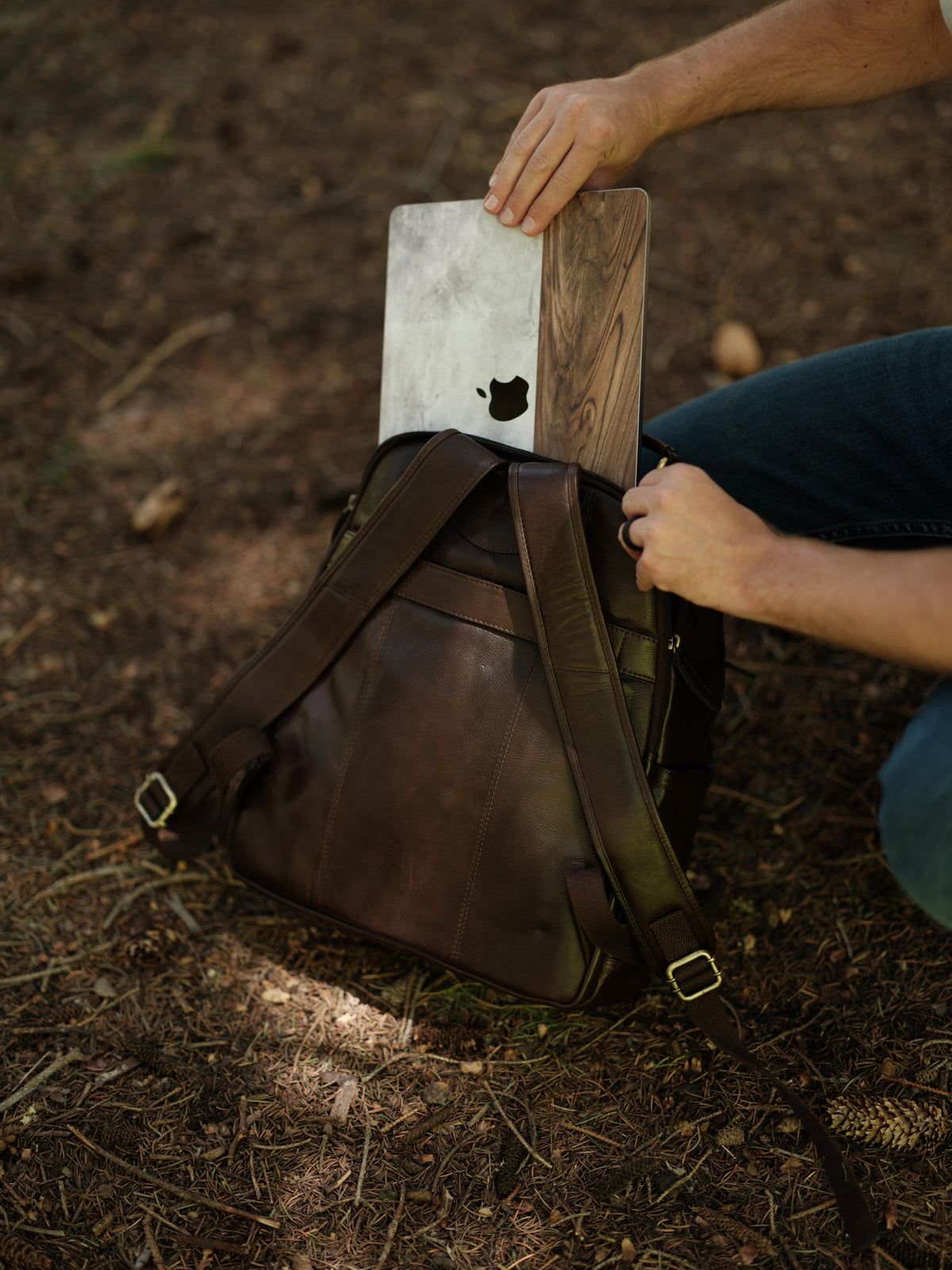 Katmai Leather Backpack