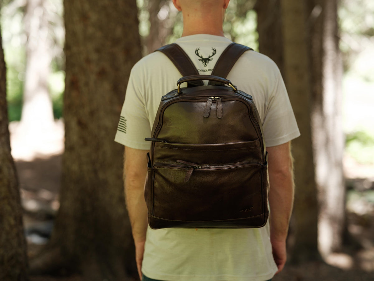 Katmai Leather Backpack