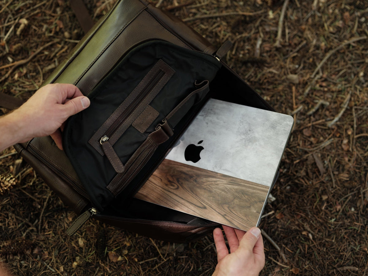 Katmai Leather Backpack