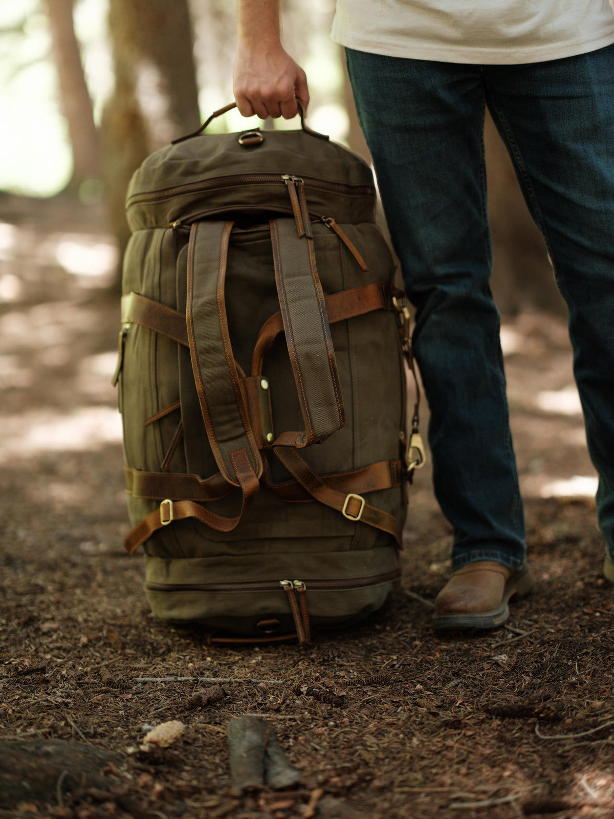 85L Nomad Canvas Duffel