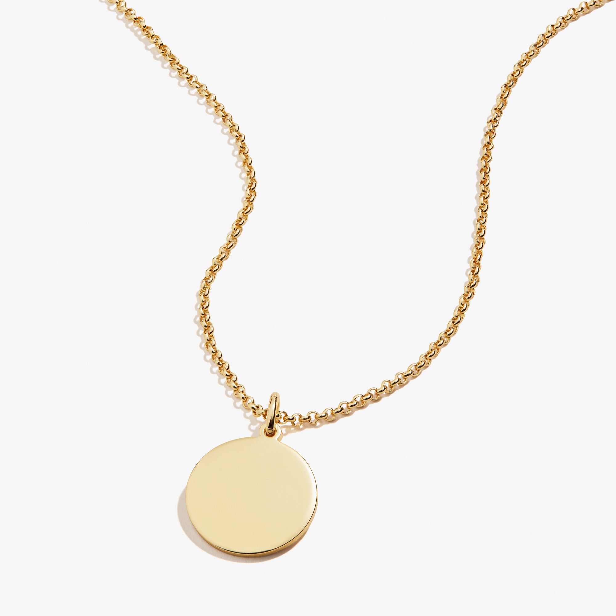 Circle Charm Necklace, 21&