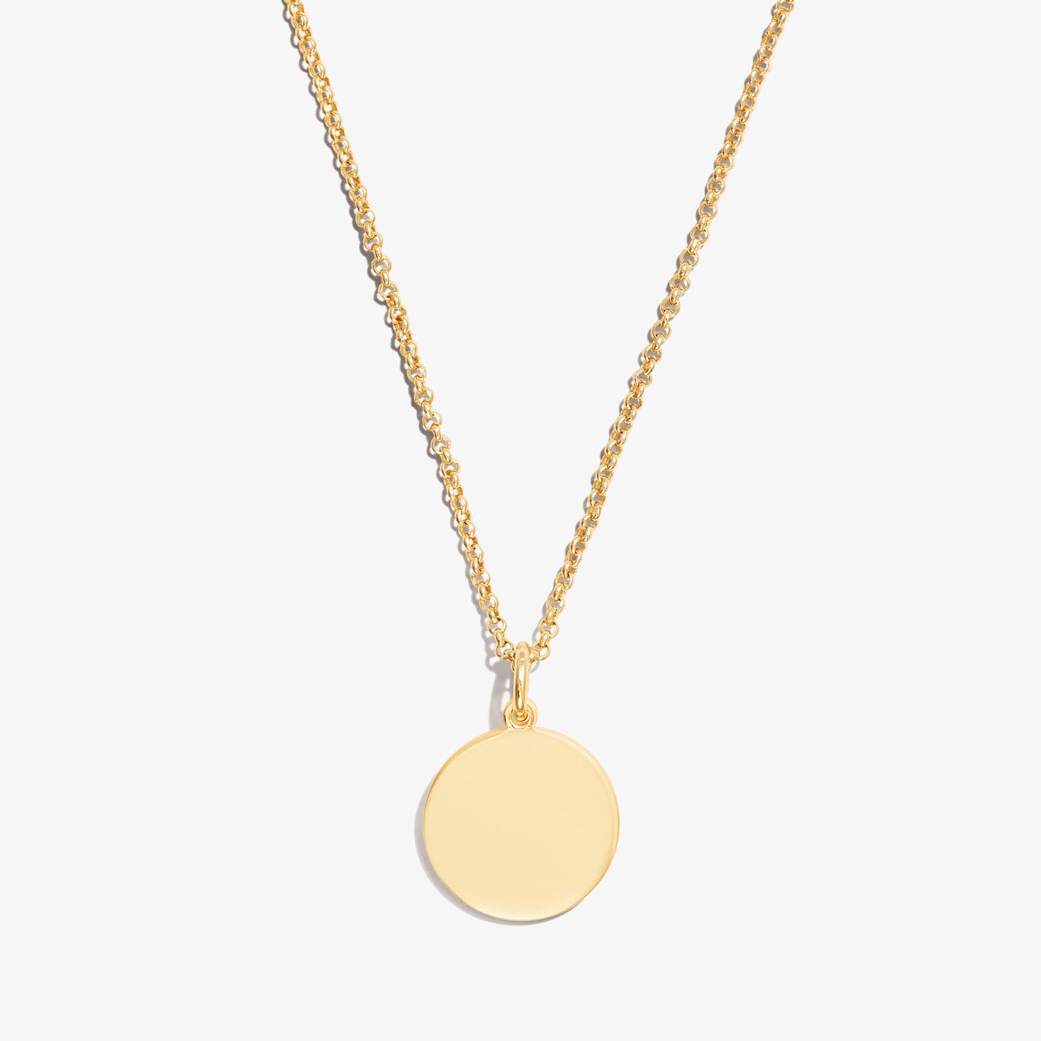 Circle Charm Necklace, 21&