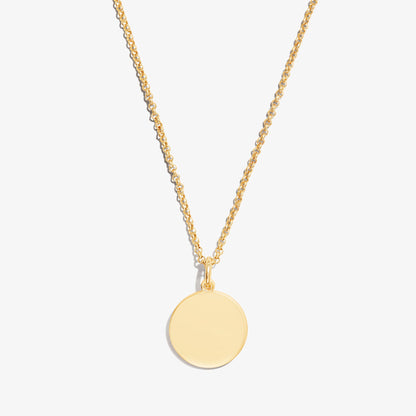 Circle Charm Necklace, 21&