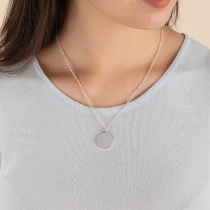Circle Charm Necklace, 21&