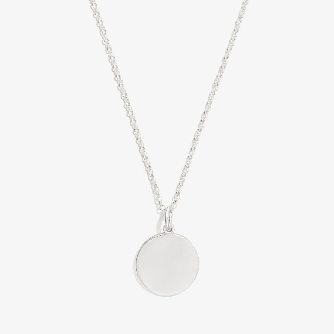 Circle Charm Necklace, 21&
