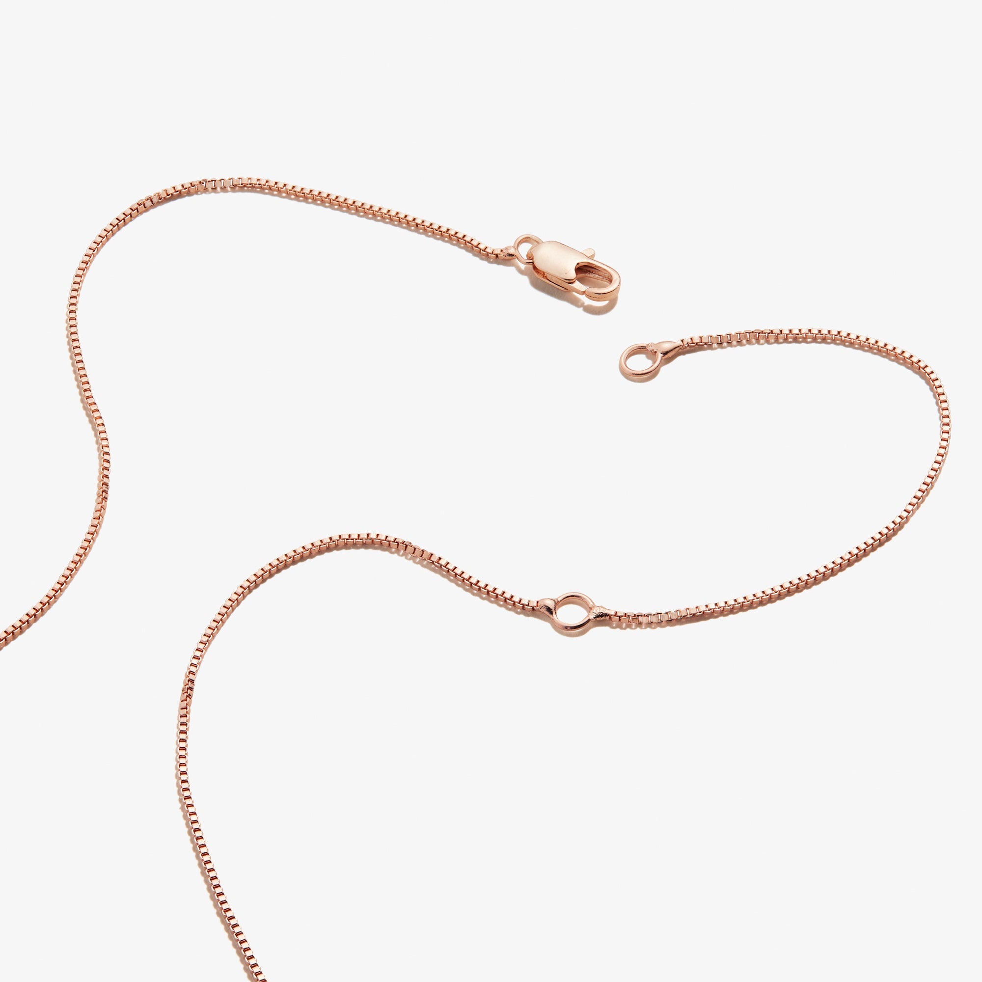 Slider Tag Heart Charm Necklace, 21&