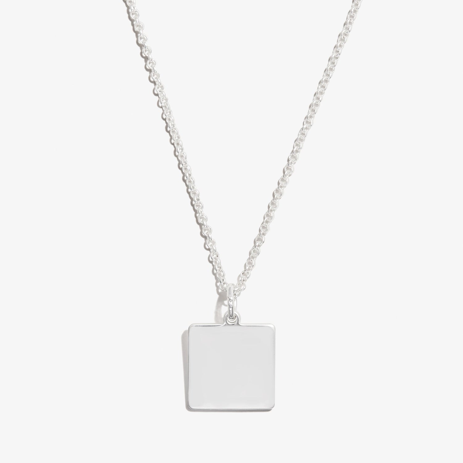 Square Charm Necklace, 21&