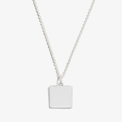 Square Charm Necklace, 21&