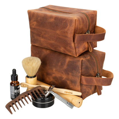 Eve Leather Dopp Kit, X Large