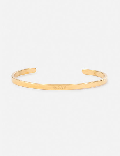 Gold Highs and Lows Cuff Bracelet