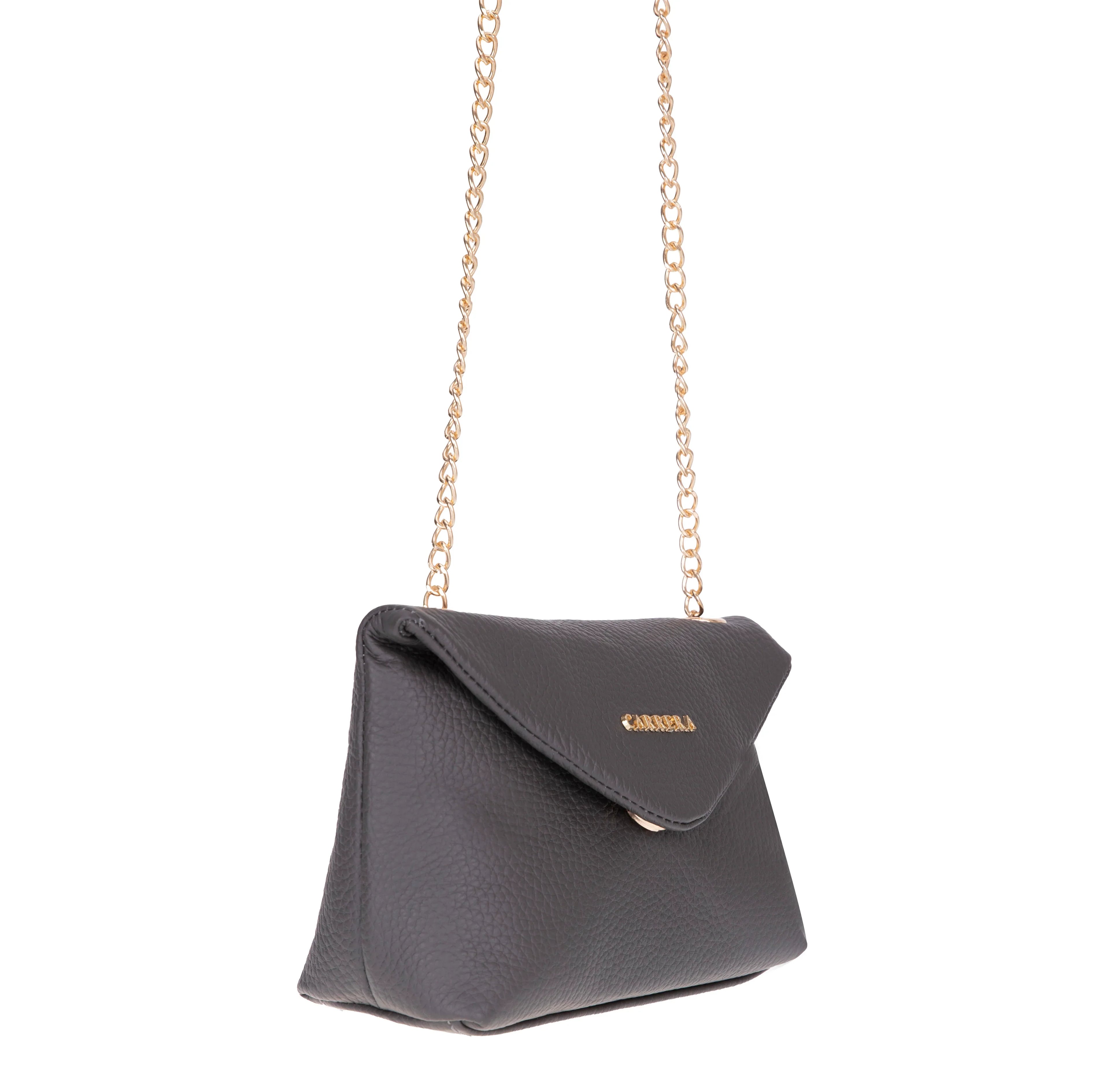 Carrera Lunera Women’s Leather Bag – Floater Leather Women’s Shoulder &amp; Crossbody Bag with Chain Strap for Everyday Elegance | Minimal &amp; Handcrafted