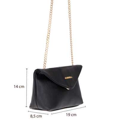 Carrera Lunera Women’s Leather Bag – Floater Leather Women’s Shoulder &amp; Crossbody Bag with Chain Strap for Everyday Elegance | Minimal &amp; Handcrafted