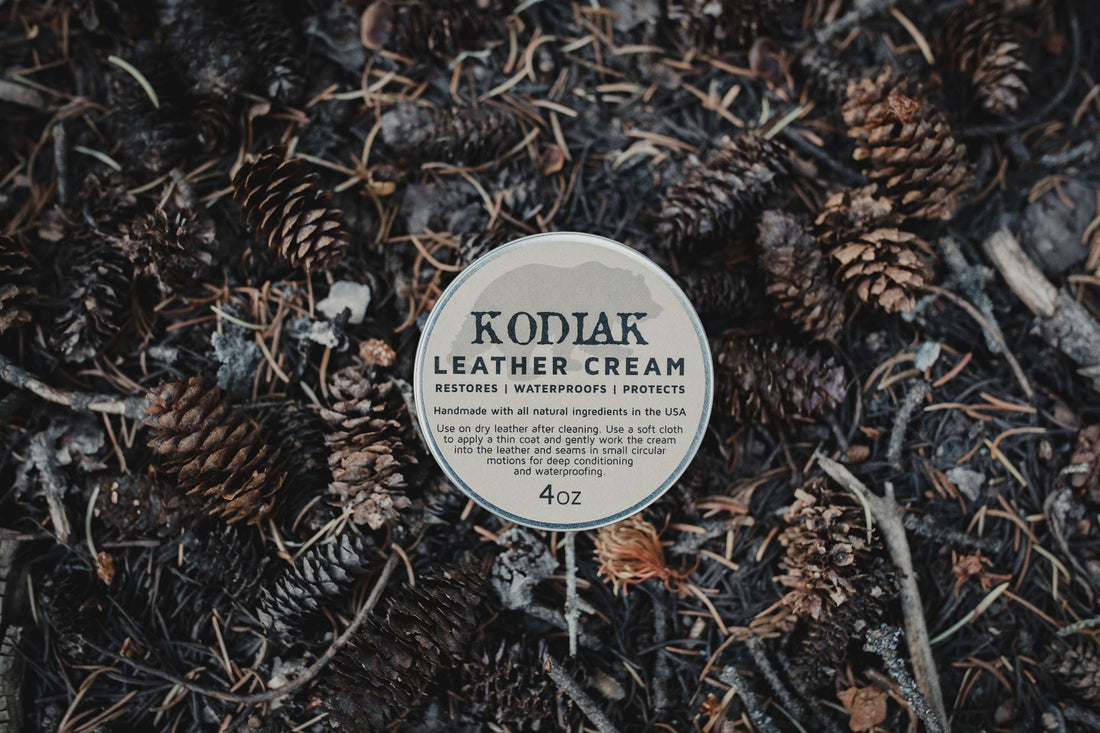 Kodiak Leather Cream - 4 oz. Tin