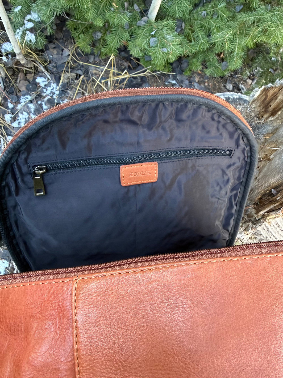 Large Woven Backpack
