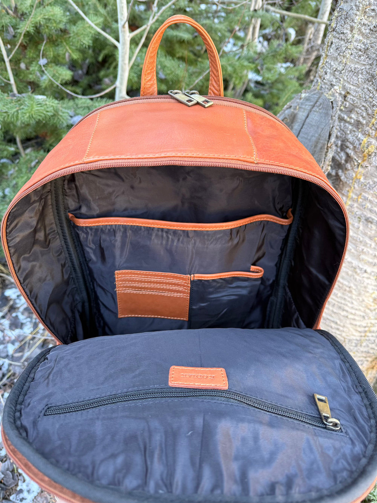 Large Woven Backpack
