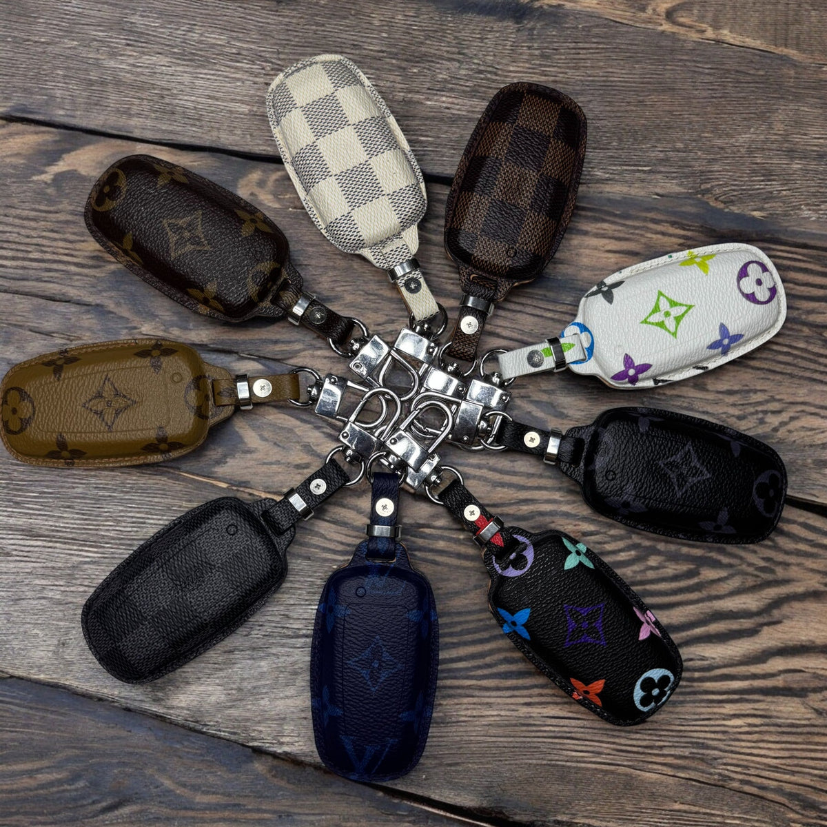 Upcycled LV Key Fob Case for Ford – Handmade &amp; One of a Kind