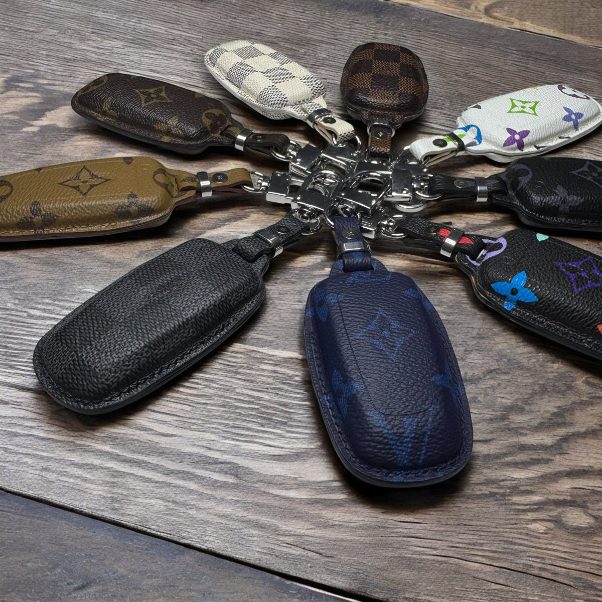 Upcycled LV Key Fob Case for Ford – Handmade &amp; One of a Kind