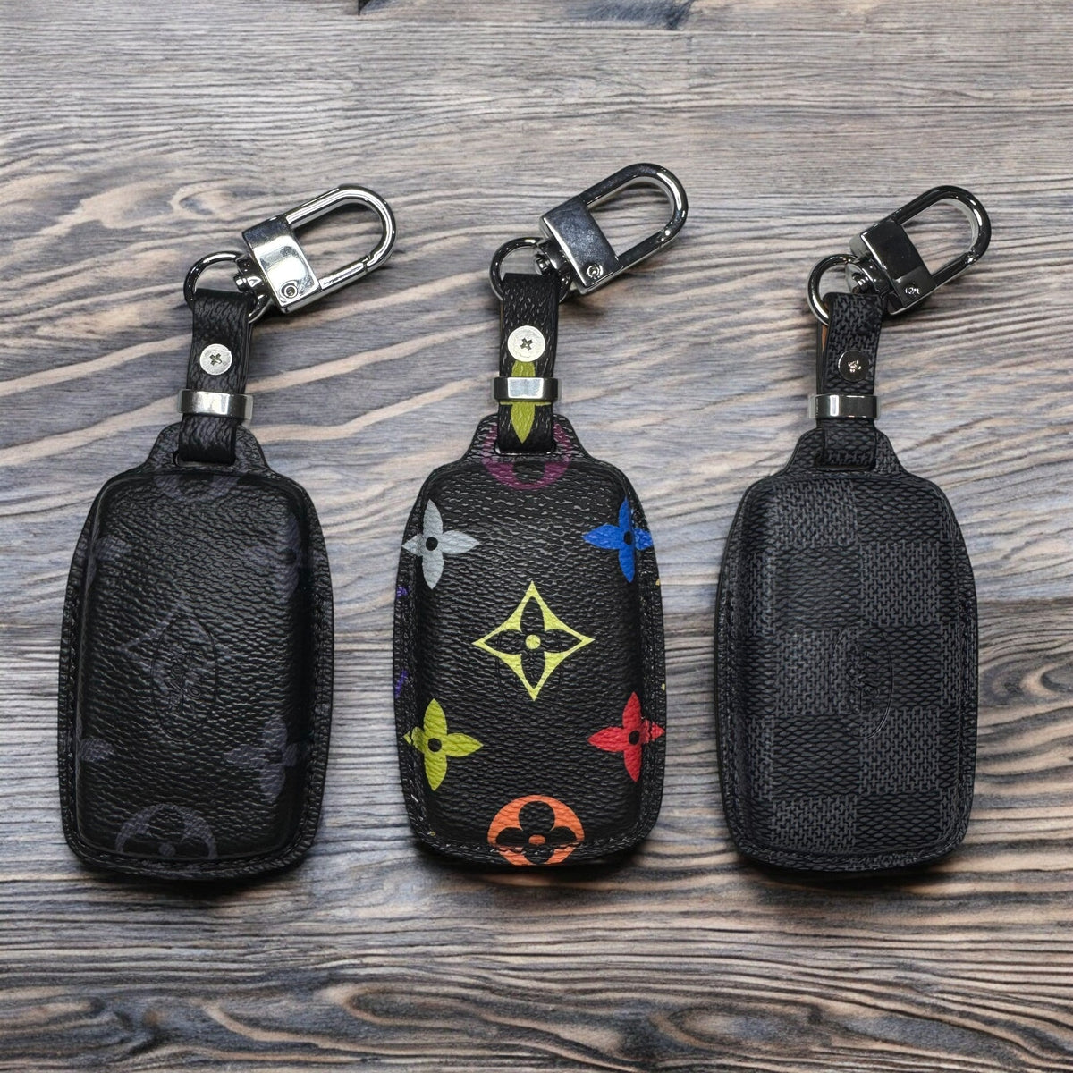 Upcycled LV Key Fob Case for Land Rover – Handmade &amp; Unique
